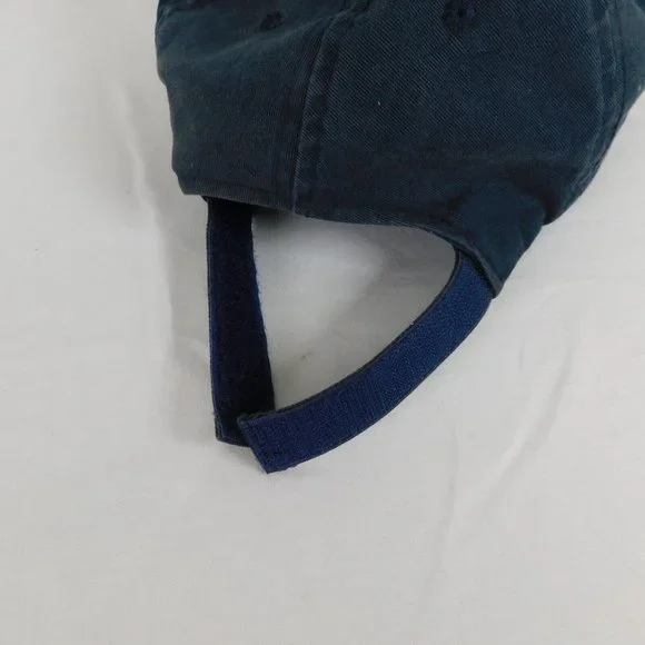 Eaglewood Golf Course Utah Men Adjustable Blue Golf Hat Embroidered Hook Loop - Picture 8 of 10